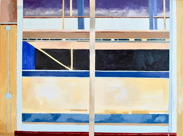 Portland 22 Oil on Panel 30 x 40 2017