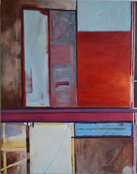 Portland 26 Oil on Panel 30 x 24 2018