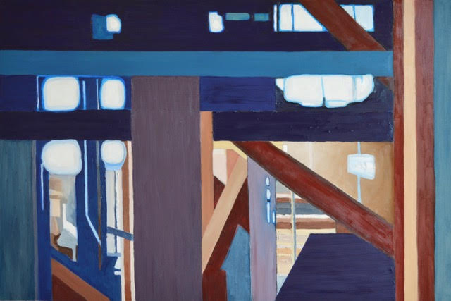 Portland 28 Oil on Panel 24 x 36 2018